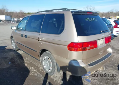 2001 Honda Odyssey Lx z USA, uszkodzony, nr VIN 2HKRL18541H574187